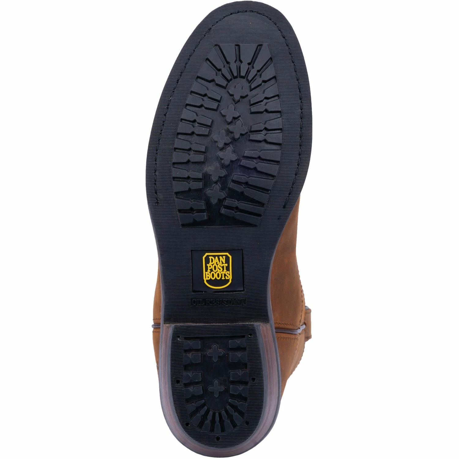 Men's Dan Post Albuquerque Work Boots Steel Toe Waterproof Tan 7 Men's Dan Post Albuquerque Work Boots Steel Toe Waterproof Tan - Image 7