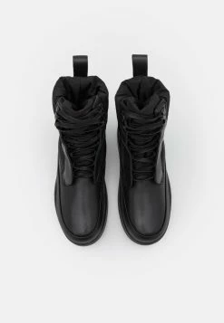 Calvin Klein Padded Combat Boot - Platform Ankle Boots - Black -winter shoes Sales 2023 033495d54bf04785b9894e6f417ee49b