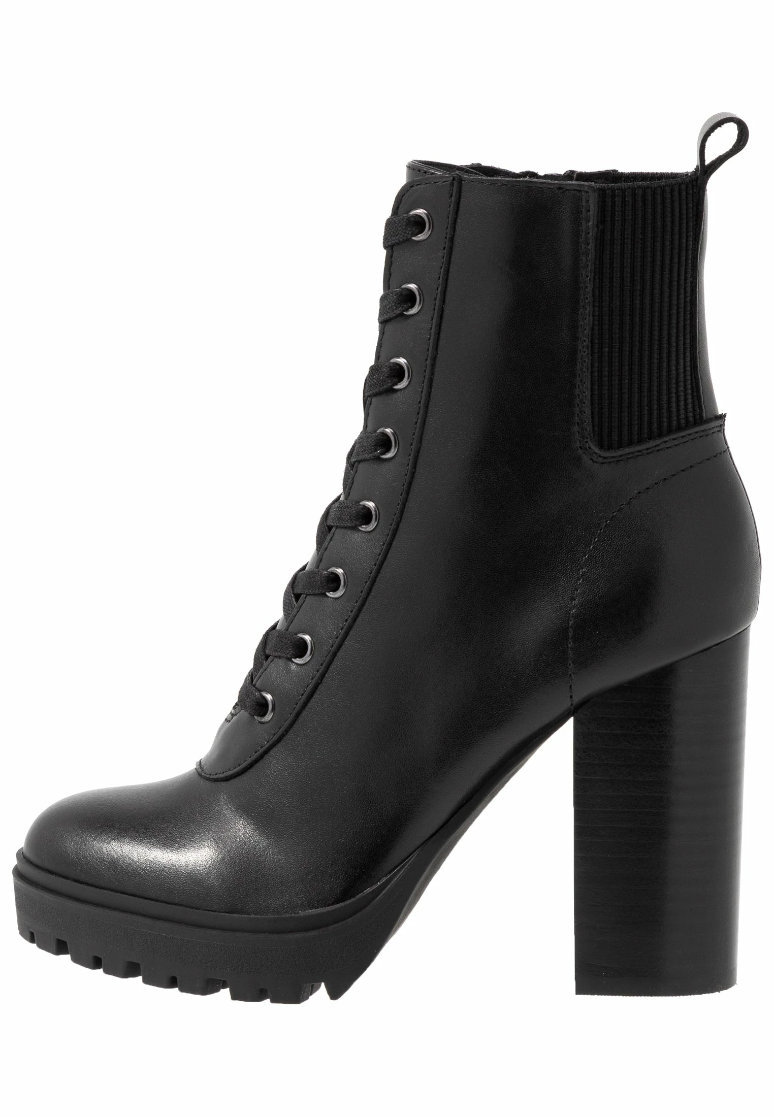 Steve Madden Latch - High Heeled Ankle Boots - Black 2 Steve Madden Latch - High Heeled Ankle Boots - Black - Image 2