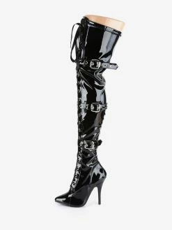 Women Sexy Boots Pointed Toe Zipper Sequins Stiletto Heel Rave Club Black Silver Thigh High Boots -winter shoes Sales 2023 05f9ed63 63f0 4fbc 8ad5 2527ffdeb0b8