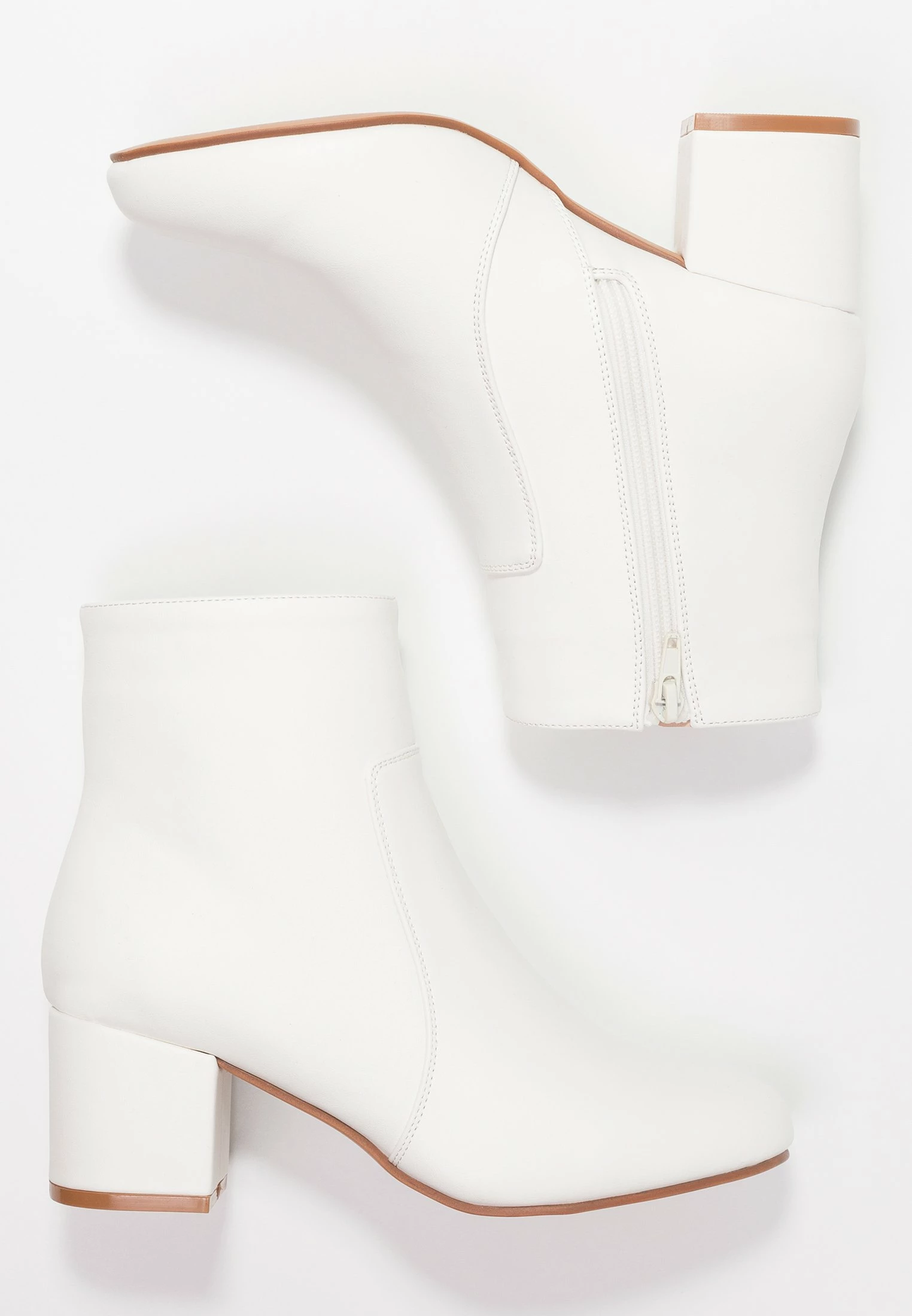 Anna Field Ankle Boots - White 4 Anna Field Ankle Boots - White - Image 4