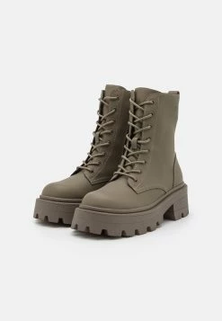 ONLY Shoes Onlbanyu - Platform Ankle Boots - Khaki -winter shoes Sales 2023 08a73e6cfa1649839db77ffda46b8f7a