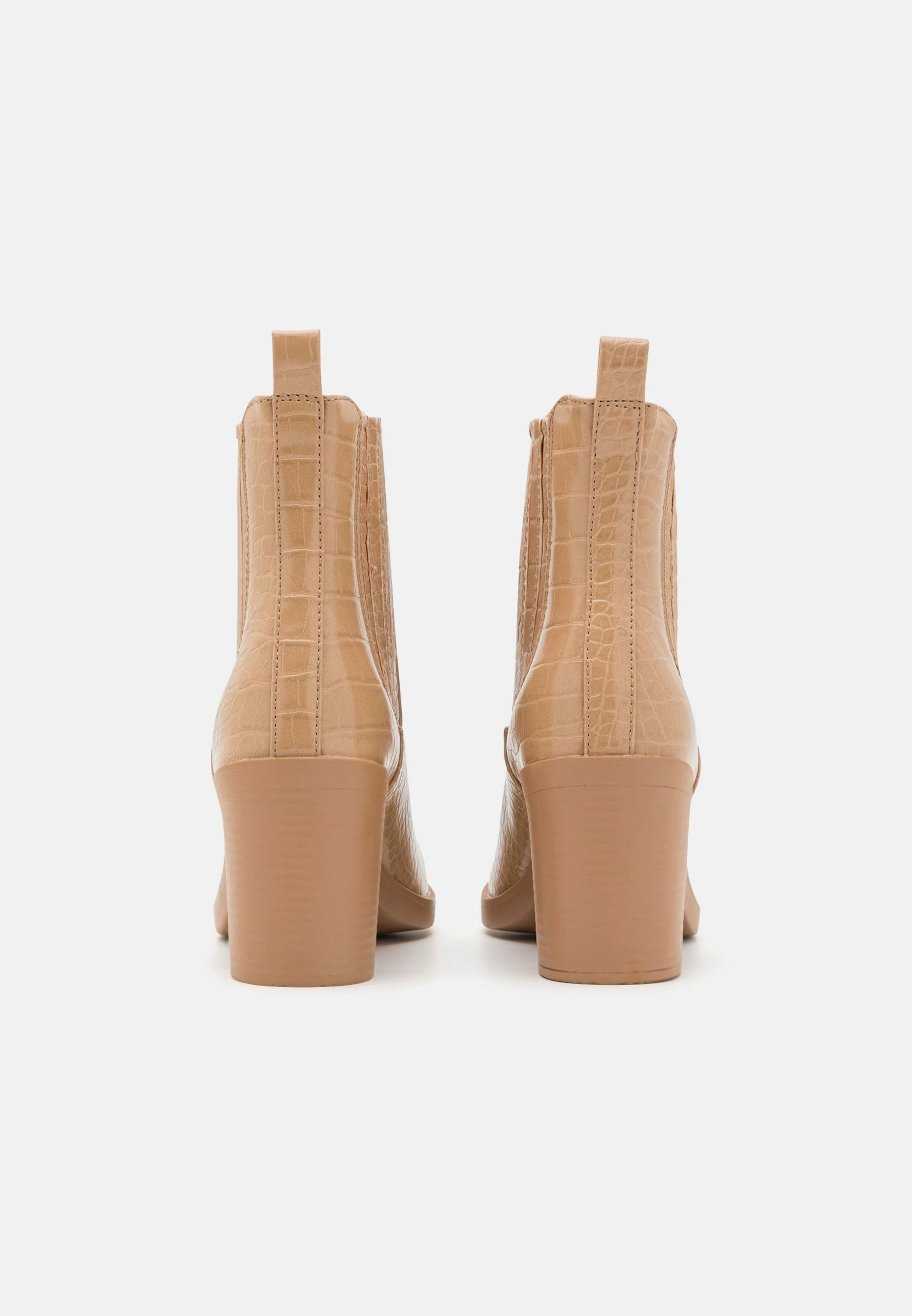 Anna Field Classic Ankle Boots - Beige 4 Anna Field Classic Ankle Boots - Beige - Image 4