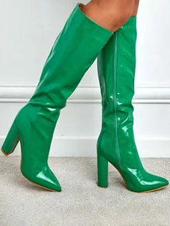 Women Croc Embossed Chunky Heel Knee-High Boots 19 Women Croc Embossed Chunky Heel Knee-High Boots -winter shoes Sales 2023 0ef315d6 cec1 4211 b069 249d5b012046