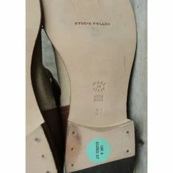 Studio Pollini Canvas And Leather Boots In Mint Condition Beige -winter shoes Sales 2023 110776 8