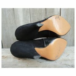 Sonia Rykiel Sonia Rikyel Boots In Stretch Kid And Patent Leather Black -winter shoes Sales 2023 123235 7