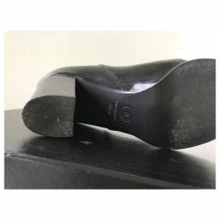 CHANEL Patent Leather Boots Black 13 CHANEL Patent Leather Boots Black -winter shoes Sales 2023 131039 5