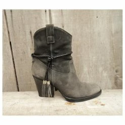 Fratelli Rosseti Gray Suede Ankle Boots With Leather Lace Fratelli Rossetti Grey -winter shoes Sales 2023 133260 3