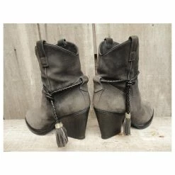 Fratelli Rosseti Gray Suede Ankle Boots With Leather Lace Fratelli Rossetti Grey -winter shoes Sales 2023 133260 5