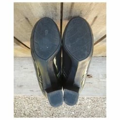 See By Chloé Patent Leather Boots 38 Dark Green -winter shoes Sales 2023 142402 8