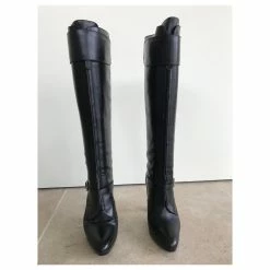 Hermès Leather Boots Black -winter shoes Sales 2023 144947 8