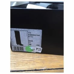 Chanel Black Leather Boots -winter shoes Sales 2023 147325 6