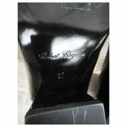 Robert Clergerie Patent Leather Boots 37 New With Slight Original Defect Black -winter shoes Sales 2023 152155 8