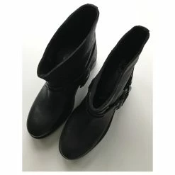 Zadig & Voltaire Roady Leather Biker Boots Black -winter shoes Sales 2023 155394 5