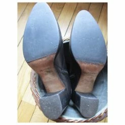 Sartore Sartre, Black Leather Boots, 36,5. 10 Sartore Sartre, Black Leather Boots, 36,5. -winter shoes Sales 2023 155719 5