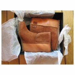 Marc By Marc Jacobs Furry Boots, Wedges, Cognac Leather 36. Caramel -winter shoes Sales 2023 165415 3