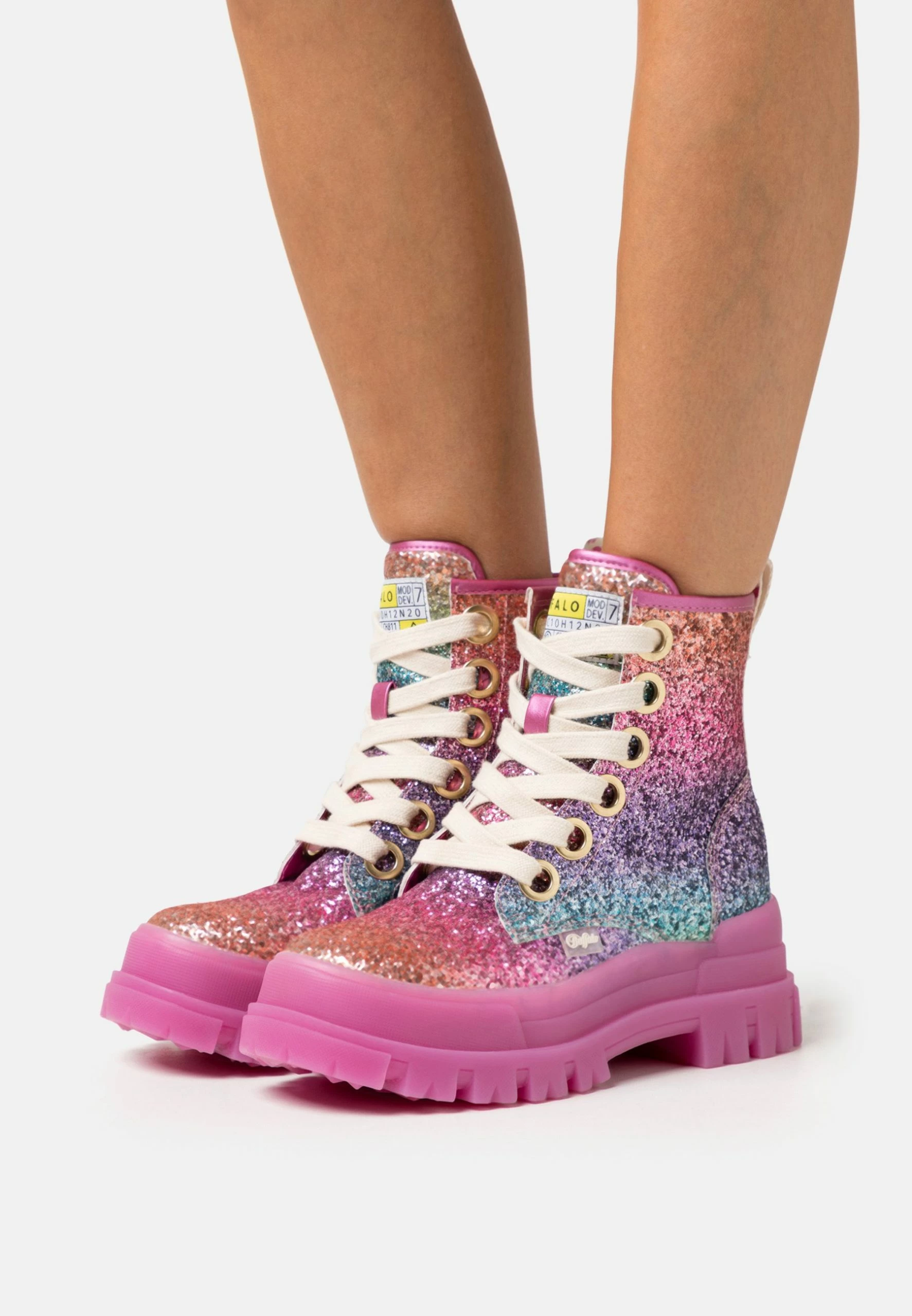 Buffalo Aspha Lace Up - Platform Ankle Boots - Fuchsia 1 Buffalo Aspha Lace Up - Platform Ankle Boots - Fuchsia