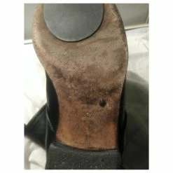 Gucci Buckled Ankle Boots With Bamboo Ring In Black Leather -winter shoes Sales 2023 178545 4