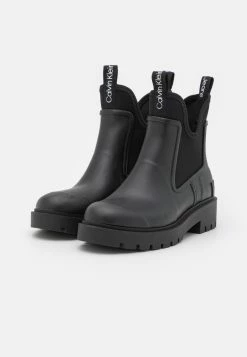 Calvin Klein Jeans Mid Rainboot Chelsea - Classic Ankle Boots - Black -winter shoes Sales 2023 1a8f9cbd90f64d48bcedac88aea28e9b