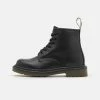 Dr. Martens 101 6 Eye Boot Unisex - Lace-Up Ankle Boots - Black