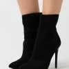 Even&Odd High Heeled Ankle Boots - Black