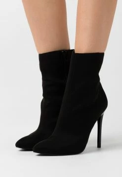 Even&Odd High Heeled Ankle Boots - Black