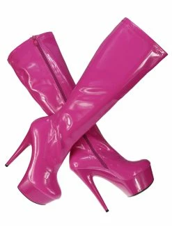 Pole Dance Shoes Black High Boots High Heel Platform Zipper Round Toe Sexy Boots For Women -winter shoes Sales 2023 201610071718506418402