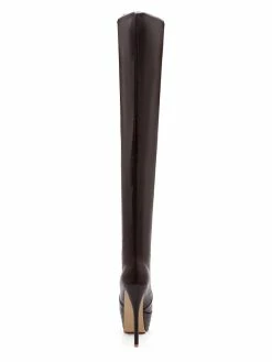 Platform Thigh High Boots Womens Almond Toe Stiletto Heel Over The Knee Boots -winter shoes Sales 2023 201707201344097954249