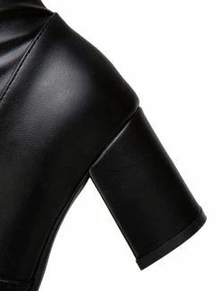 Thigh High Boots Womens Round Toe Chunky Heel Over The Knee Boots -winter shoes Sales 2023 201809121712386864928