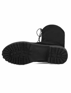 Thigh High Boots Womens Micro Suede Lace Up Round Toe Chunky Heel Over The Knee Boots -winter shoes Sales 2023 201809131851276588620