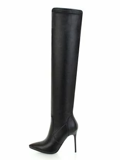 Thigh High Boots Womens Pointed Toe Stiletto Heel Over The Knee Boots 9 Thigh High Boots Womens Pointed Toe Stiletto Heel Over The Knee Boots -winter shoes Sales 2023 201809131851322682970