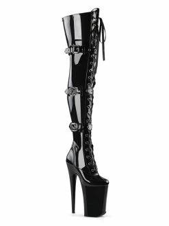 Pole Dance Shoes Women Sexy Boots Round Toe Zipper Zipper Stiletto Heel Rave Club Black Thigh High Boots Stripper Shoes 10 Pole Dance Shoes Women Sexy Boots Round Toe Zipper Zipper Stiletto Heel Rave Club Black Thigh High Boots Stripper Shoes -winter shoes Sales 2023 202003250920499763486