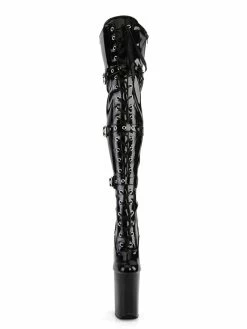 Pole Dance Shoes Women Sexy Boots Round Toe Zipper Zipper Stiletto Heel Rave Club Black Thigh High Boots Stripper Shoes 13 Pole Dance Shoes Women Sexy Boots Round Toe Zipper Zipper Stiletto Heel Rave Club Black Thigh High Boots Stripper Shoes -winter shoes Sales 2023 202003250920516647986