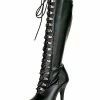 Sexy High Heel Boots Pointed Toe Sequins Stiletto Heel Rave Club Black Over The Knee Boots