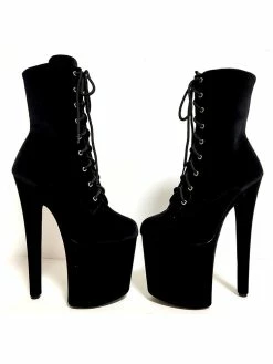 Pole Dance Shoes Women Sexy Boots Open Toe Zipper Geometric Stiletto Heel Red Rave Club Thigh High Boots Over The Knee Boots Stripper Shoes -winter shoes Sales 2023 202106111416153597893