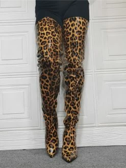 Women's Thigh High Heel Boots In Patent Leather 12 Women's Thigh High Heel Boots In Patent Leather -winter shoes Sales 2023 202107281907168005745