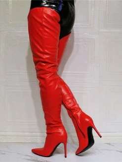 Women's Stiletto Heel Sexy Thigh High Boots -winter shoes Sales 2023 202107281907214815089