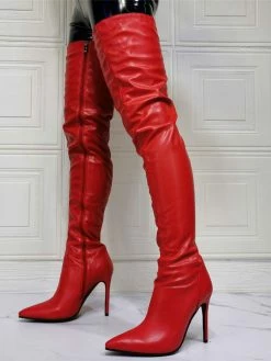 Women's Sexy Over The Knee Boots Stiletto Heel Thigh High Heel Boots -winter shoes Sales 2023 202107281907288263885