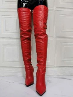 Women's Sexy Over The Knee Boots Stiletto Heel Thigh High Heel Boots -winter shoes Sales 2023 202107281907305909716