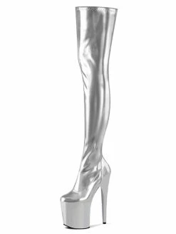 Pole Dance Shoes Women's Sexy Platform Stiletto Heel Thigh High Boots