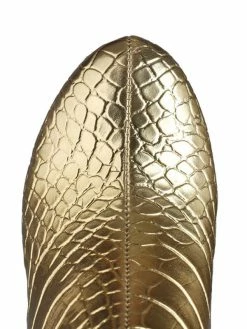 Women's Metallic Croc Print Platform Stiletto Heel Knee High Boots 14 Women's Metallic Croc Print Platform Stiletto Heel Knee High Boots -winter shoes Sales 2023 20210817181423089430