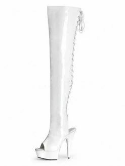 Pole Dance Shoes Women's Sexy Slingback Exotic Heels Lace Up Tigh High Heel Boots -winter shoes Sales 2023 202108221207506495400