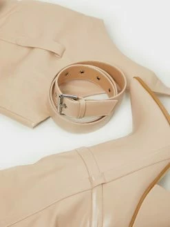 Women's Cone Heel Thigh High Belt Boots Over The Knee Boots 9 Women's Cone Heel Thigh High Belt Boots Over The Knee Boots -winter shoes Sales 2023 202109261525554544127