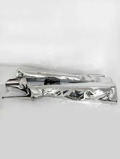 Women's Sexy Boots Silver Platform High Heel Thigh High Boots -winter shoes Sales 2023 202208031043136261961