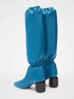 Women's Knee High Boots Black Chunky Heel Knee High Boots -winter shoes Sales 2023 202208031754106047638