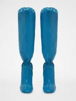 Women's Knee High Boots Black Chunky Heel Knee High Boots -winter shoes Sales 2023 202208031754109295220