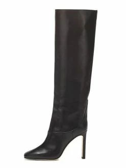 Women's Wide Calf Boots Burgundy Pointed Toe Chunky Heel Knee High Boots 15 Women's Wide Calf Boots Burgundy Pointed Toe Chunky Heel Knee High Boots -winter shoes Sales 2023 202208041813323606507