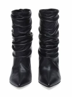 Women's Slouch Boots Pointed Toe High Heel Ankle Boots -winter shoes Sales 2023 202208081555311556466