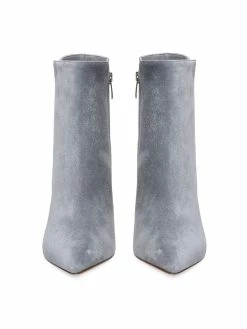 Women's High Heel Booties Suede Pointed Toe Stiletto Heel Ankle Boots -winter shoes Sales 2023 202208081555323859435