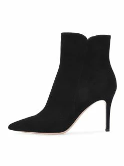 Women's High Heel Booties Suede Pointed Toe Stiletto Heel Ankle Boots -winter shoes Sales 2023 202208081555340105769